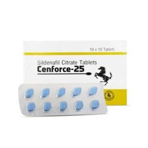 Cenforce 25mg Online l ED Treat l Sildenafil Blue pill at mensmedy.com